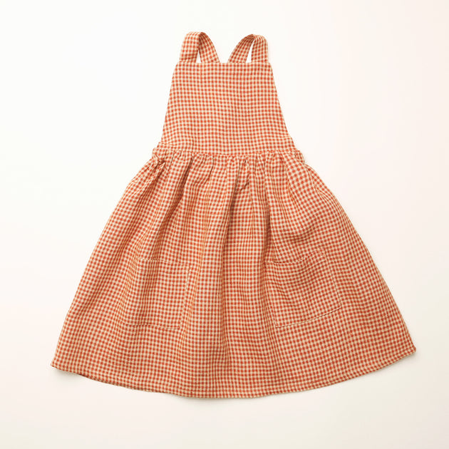 Rust pinafore cheap